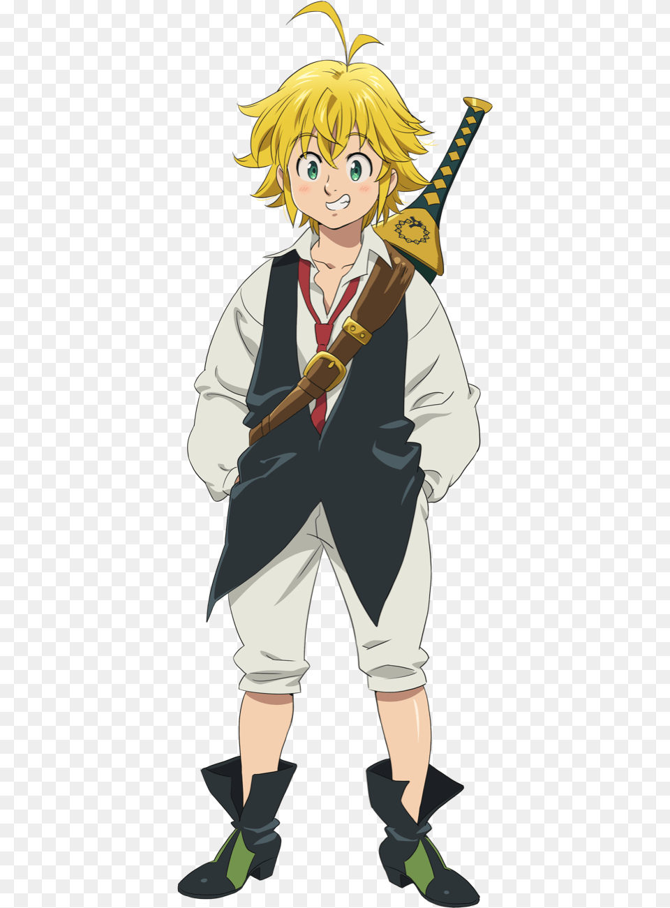 Sir Meliodas Wallpapers Wrath Anime 7 Deadly Sin, Book, Comics, Person, Publication Free Png