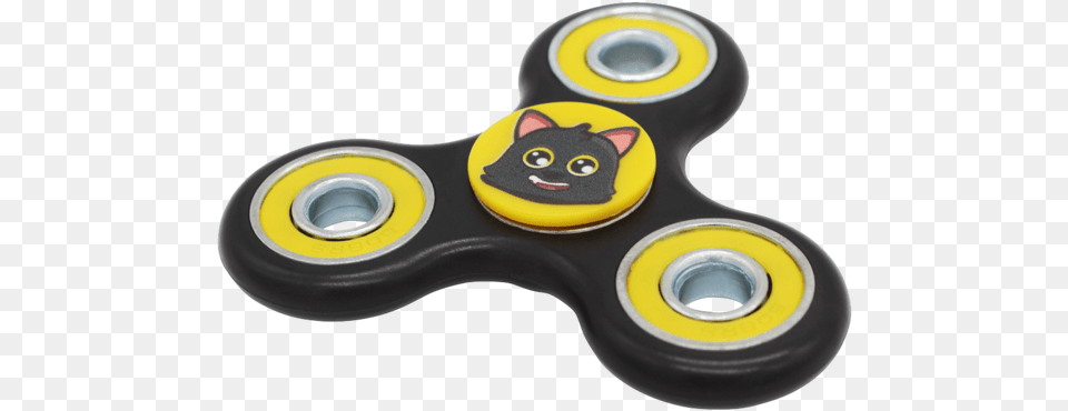 Sir Meows A Lot Fidget Spinner, Disk, Electronics Free Png Download