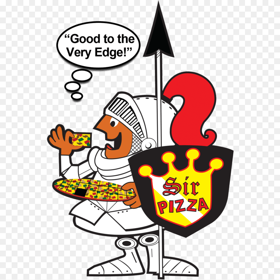 Sir Pizza Of Michigan Pizza, Book, Comics, Publication Free Png Download