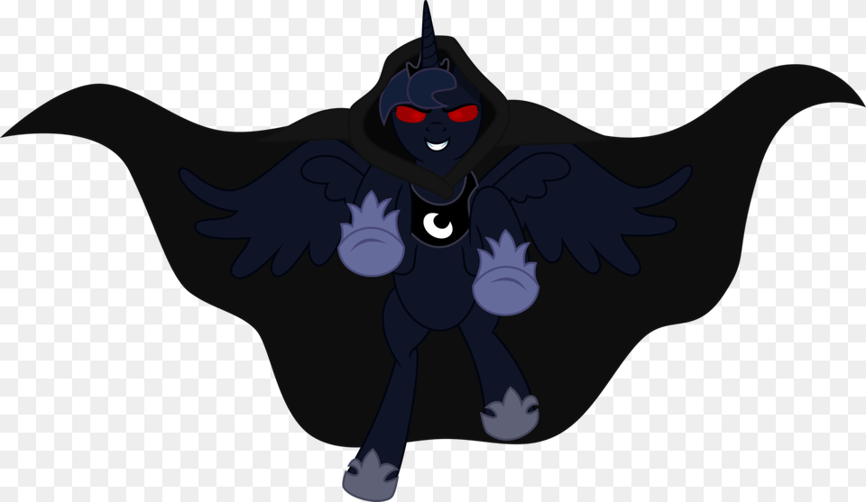 Sir Teutonic Knight Cape Clothes Glowing Eyes Nightmare Princess Luna, Person Free Png Download