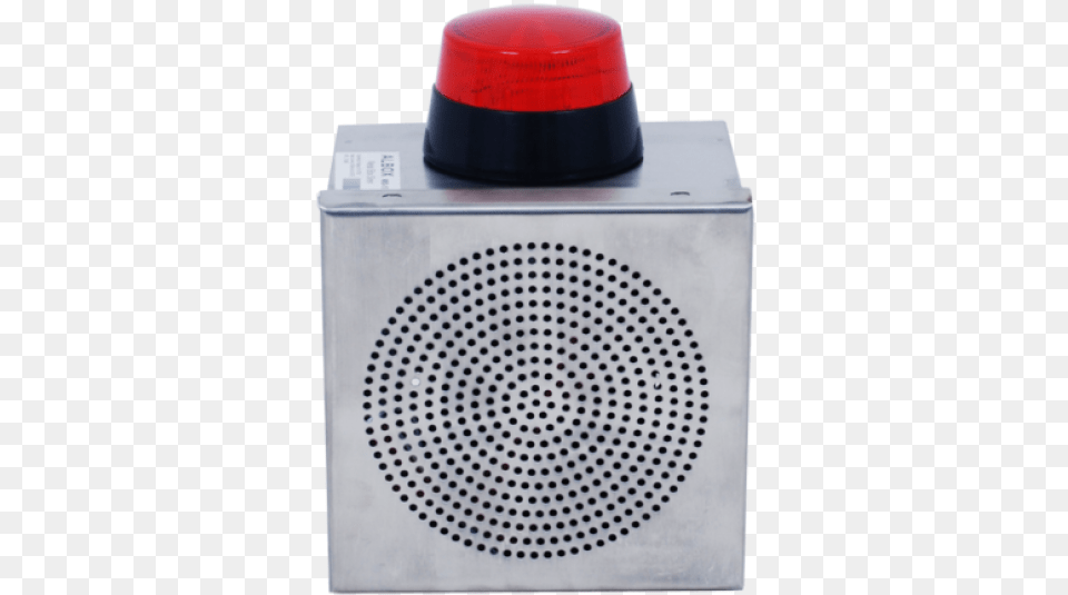Siren Box With Strobe Light, Electronics, Speaker, Traffic Light Png Image