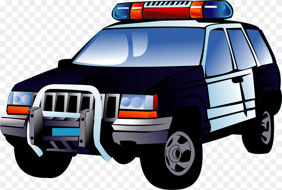 Siren Fireman Vectors Police Car Clipart Gif, Transportation, Vehicle, Police Car, Limo Free Transparent Png