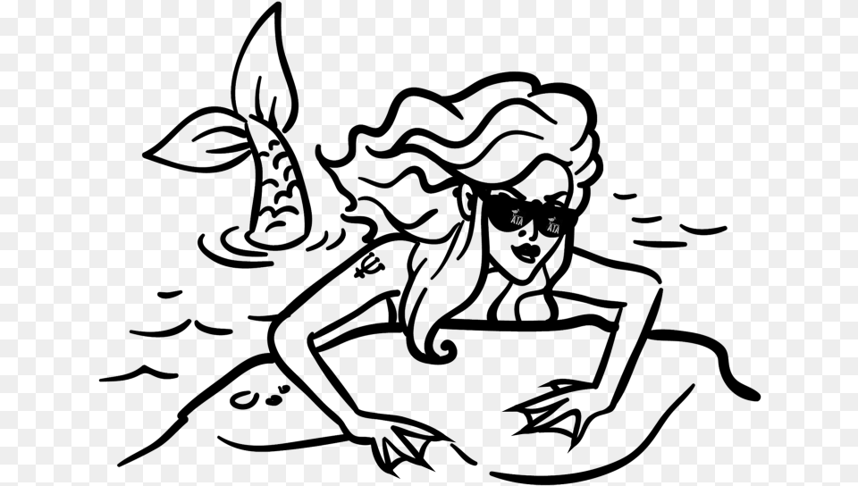 Siren Of A1a Drawing Free Png