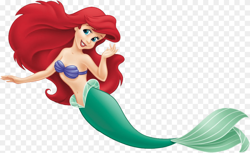 Sirenita Ariel The Little Mermaid Swimming, Adult, Female, Person, Woman Free Png Download