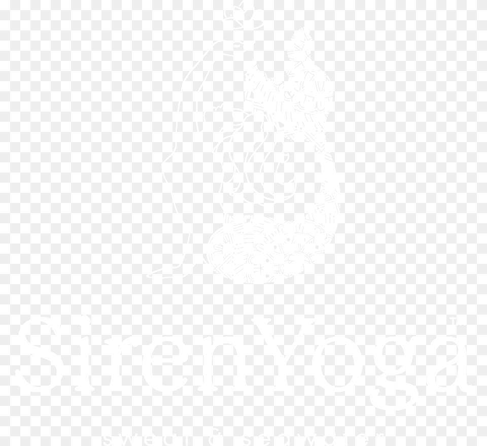 Sirenyoga Full Version White Transparent Illustration, Stencil, Advertisement, Adult, Bride Png Image