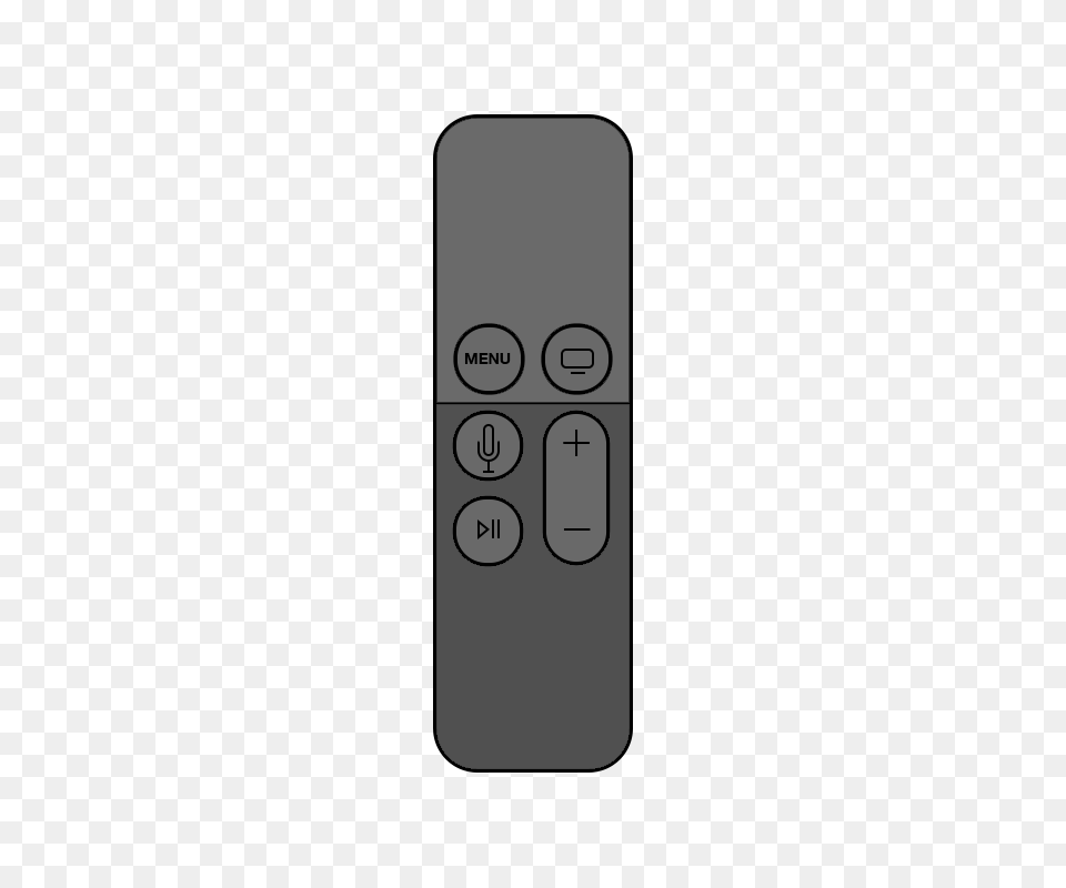 Siri Remote The Weekly Coder, Electronics, Remote Control Png Image