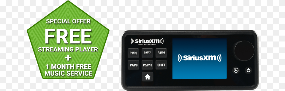 Siriusxm Music For Business Display Device, Computer Hardware, Electronics, Hardware, Monitor Free Png Download