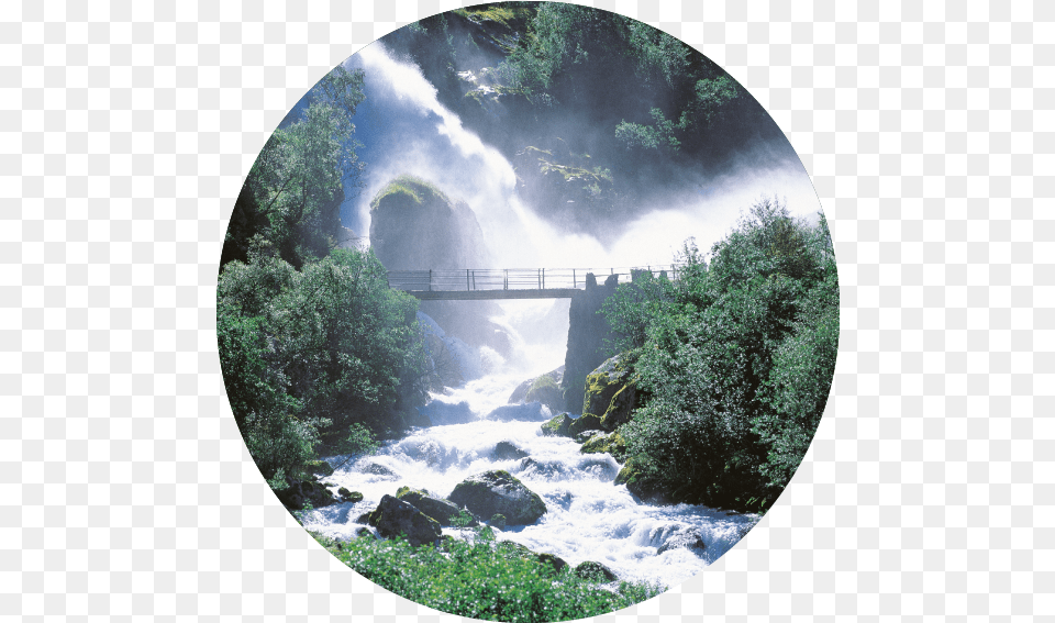 Sirkel Bru Kleivafossen, Nature, Outdoors, Photography, Water Png