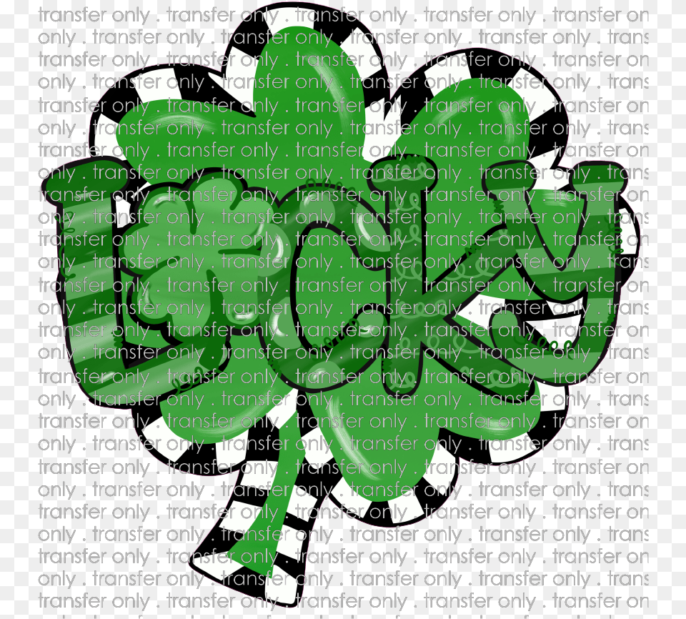 Siser Stp 21 Lucky 4 Leaf Clover Illustration, Art, Graffiti, Text Free Transparent Png