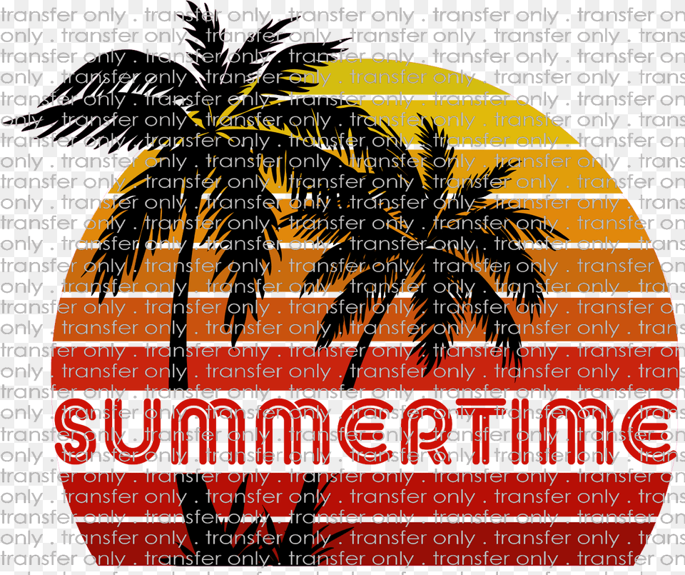 Siser Sum 25 Summertime Palm Tree Poster, Advertisement, Plant Png Image
