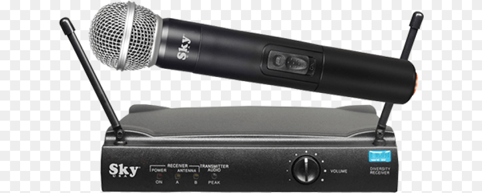 Sistema De Microfono Inalambrico Sky Sdm5500 Uhf Gadget, Electrical Device, Microphone, Appliance, Blow Dryer Png Image
