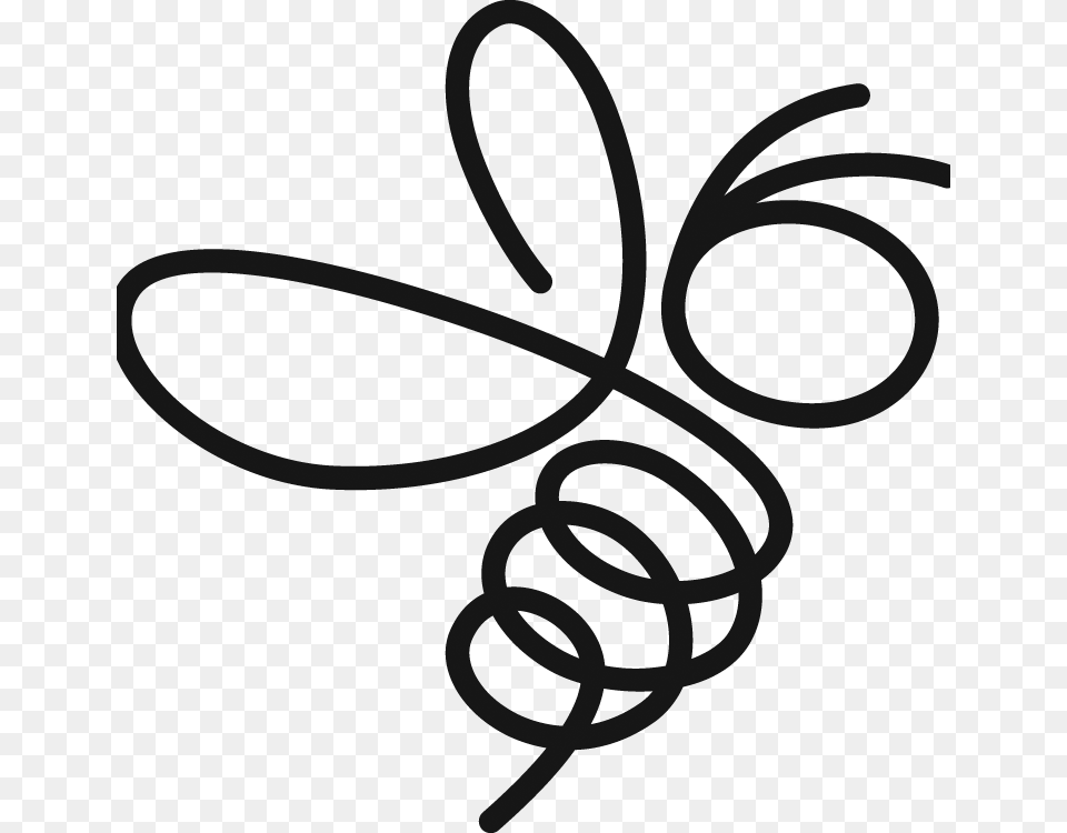 Sister Bees, Coil, Spiral Png