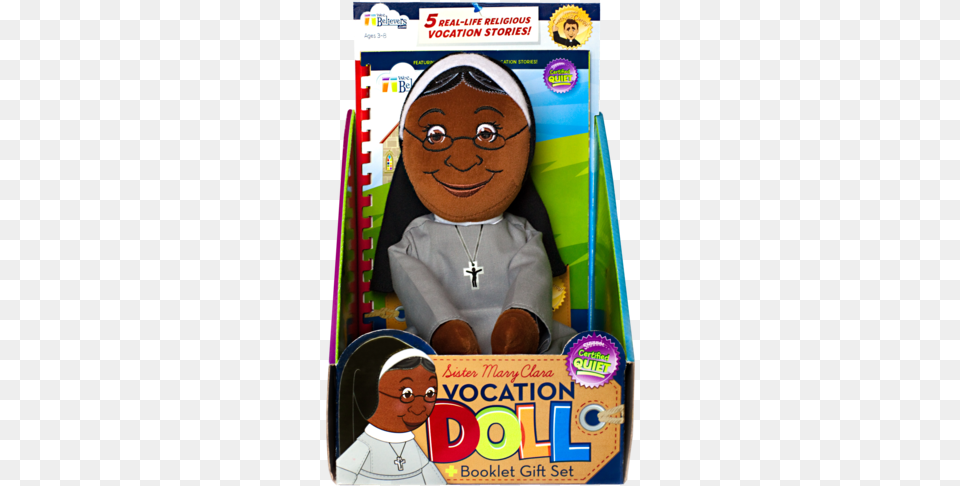 Sister Mary Clara Vocation Doll Wee Believers Vocation Doll Sr Mary Clara, Baby, Person, Toy, Accessories Png Image