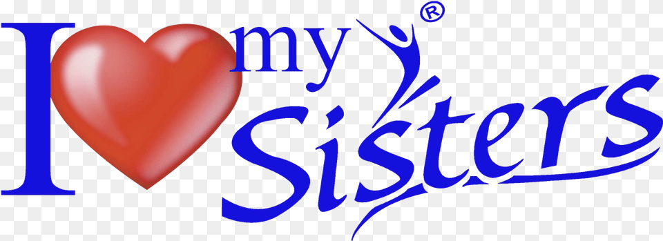 Sisters Sanitary Napkin Logo Heart, Balloon Free Png Download