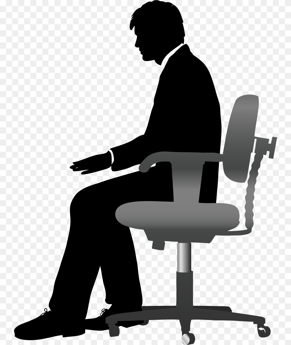 Sit Down Business, Sitting, Person, Man, Male Png Image