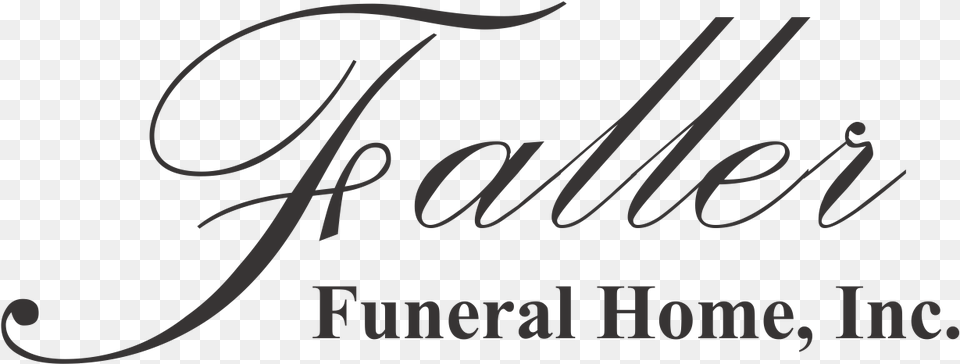 Site Faller Funeral Home, Text, Calligraphy, Handwriting Free Transparent Png