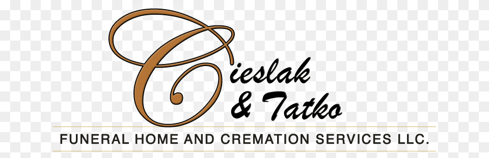 Site Image Cieslak Amp Tatko Funeral Home, Text, Logo Free Transparent Png