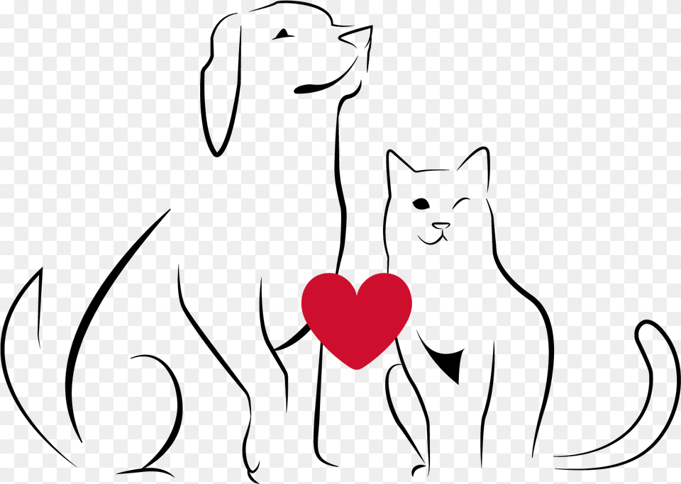 Site Logo Cat Yawns, Heart, Symbol Png Image