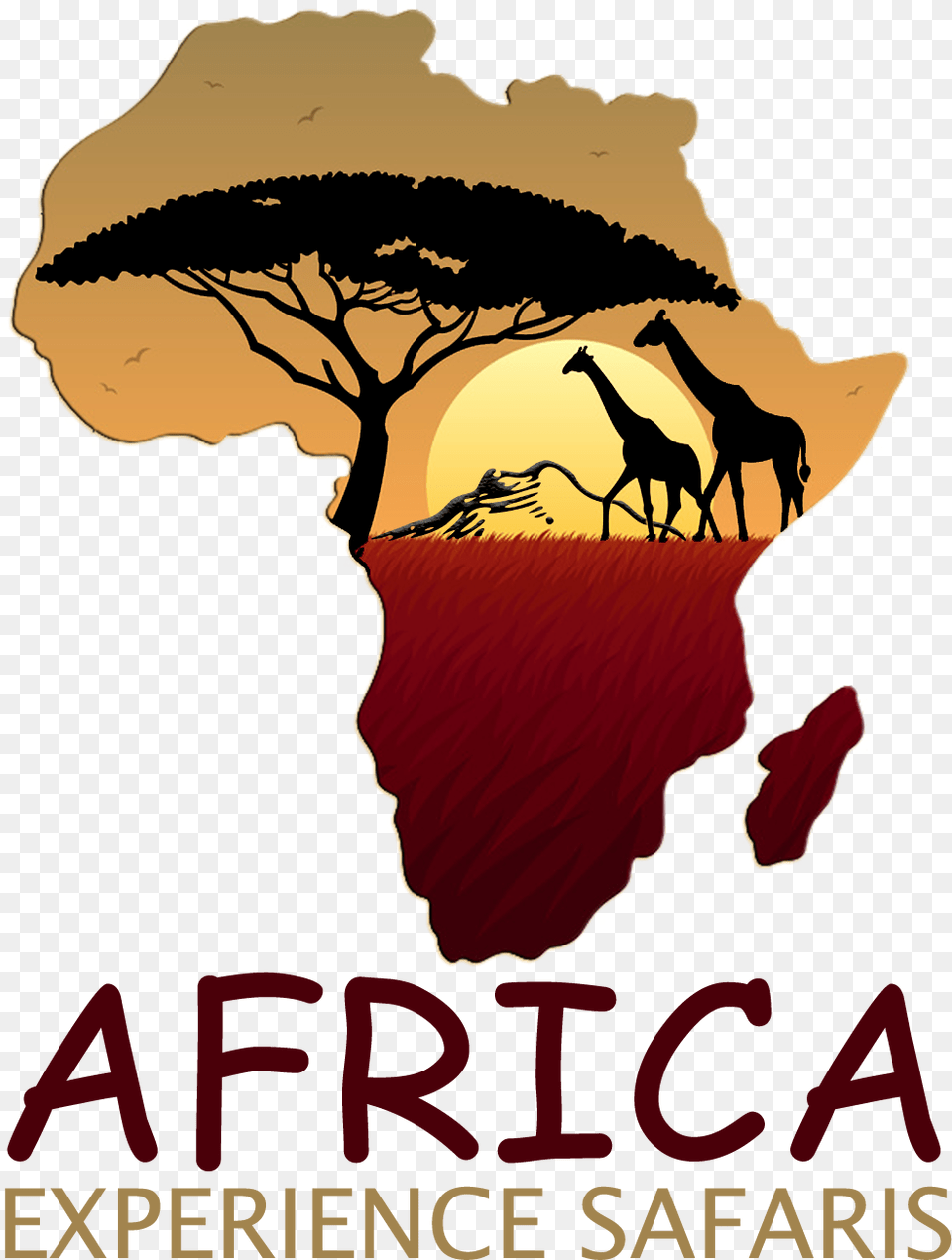 Site Logo Landscape Silhouette Of Africa, Book, Publication, Outdoors, Animal Free Transparent Png