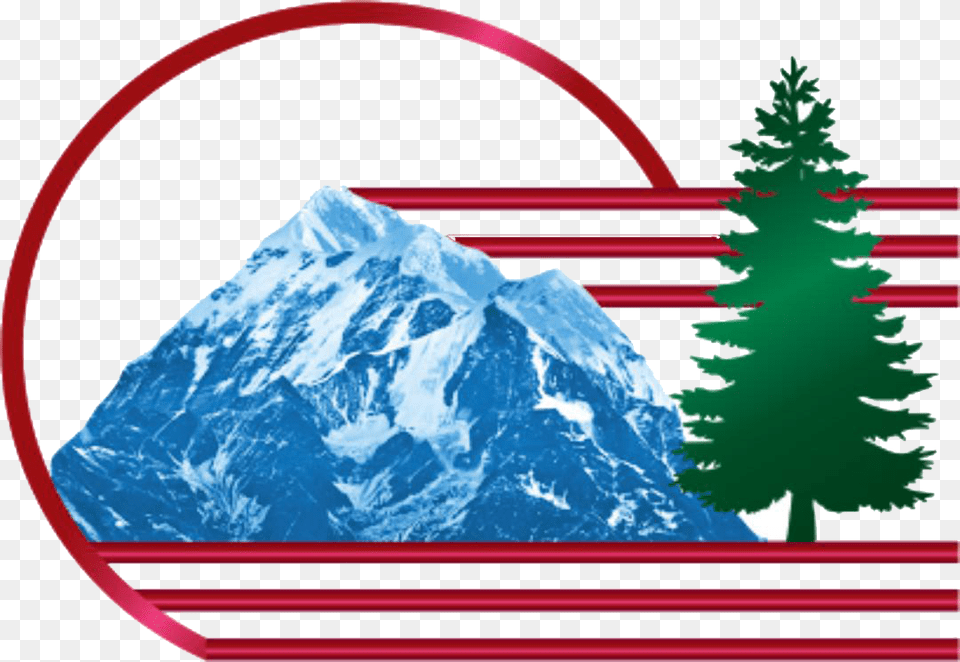 Site Logo Vector Pine Tree, Fir, Mountain, Mountain Range, Nature Free Png