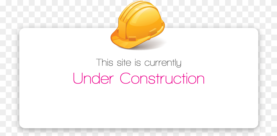 Site Under Construction Hard Hat, Clothing, Hardhat, Helmet Png Image