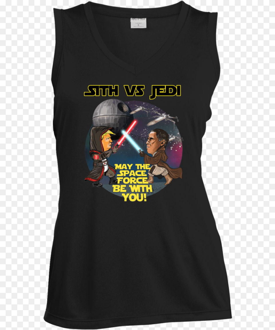 Sith Vs Jedi Graphic Design, Clothing, T-shirt, Adult, Male Free Png