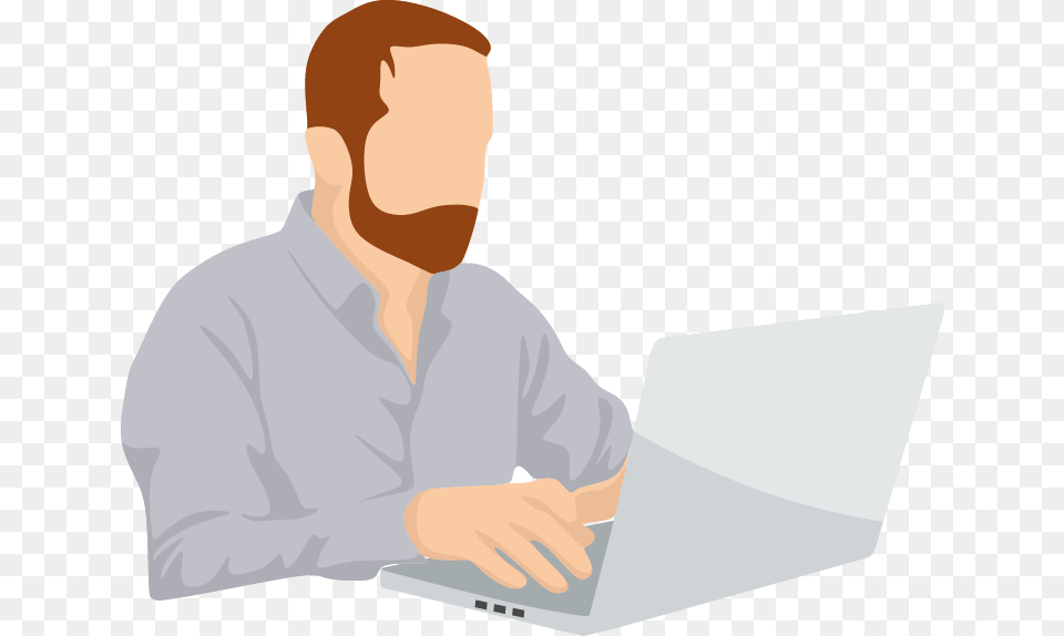 Sitting, Laptop, Computer, Electronics, Pc Png