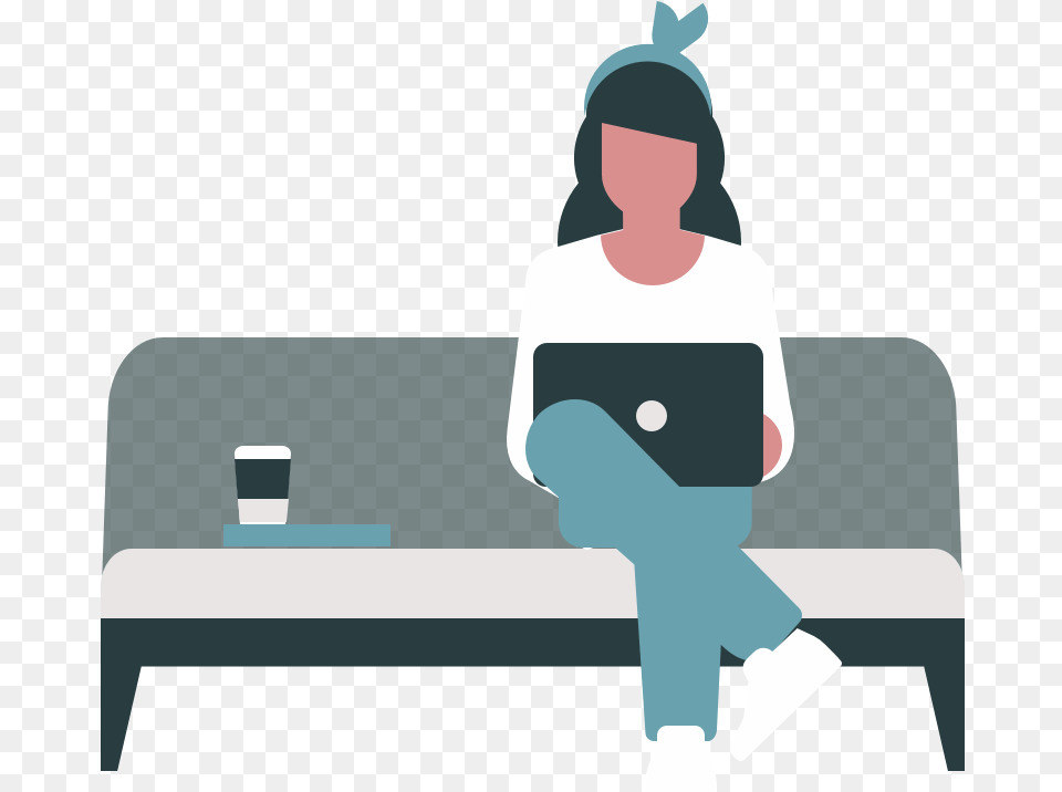 Sitting, Bench, Reading, Person, Furniture Png