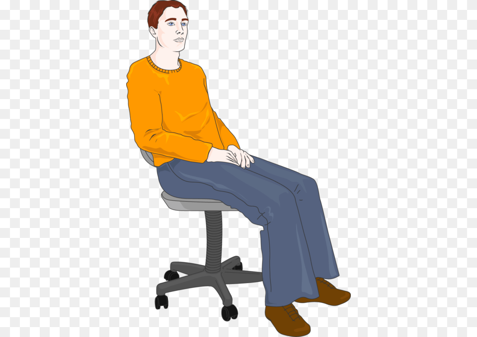 Sitting, Clothing, Person, Pants, Man Png Image