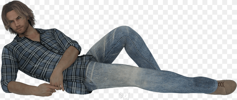 Sitting, Clothing, Jeans, Pants, Person Free Png