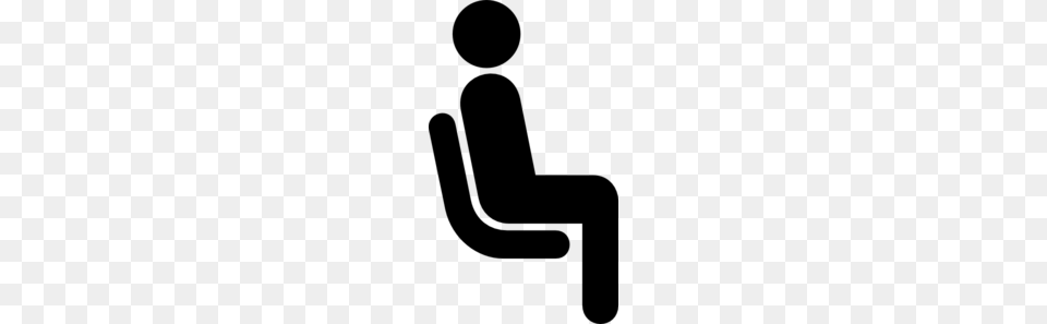 Sitting Clipart, Gray Free Png