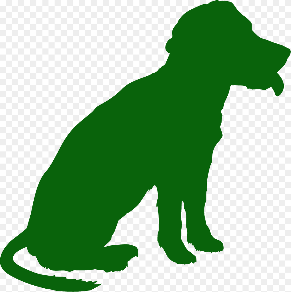 Sitting Dog Silhouette, Animal, Bear, Mammal, Wildlife Free Png Download