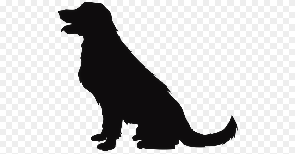 Sitting Dog Silhouette Clip Art Dog Cat Clip Art Pet, Baby, Person, Animal, Mammal Png Image