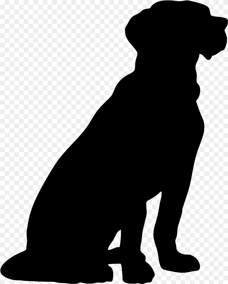 Sitting Dog Silhouette Winnie The Pooh Tigger Silhouette, Animal, Pet, Smoke Pipe, Canine Png Image