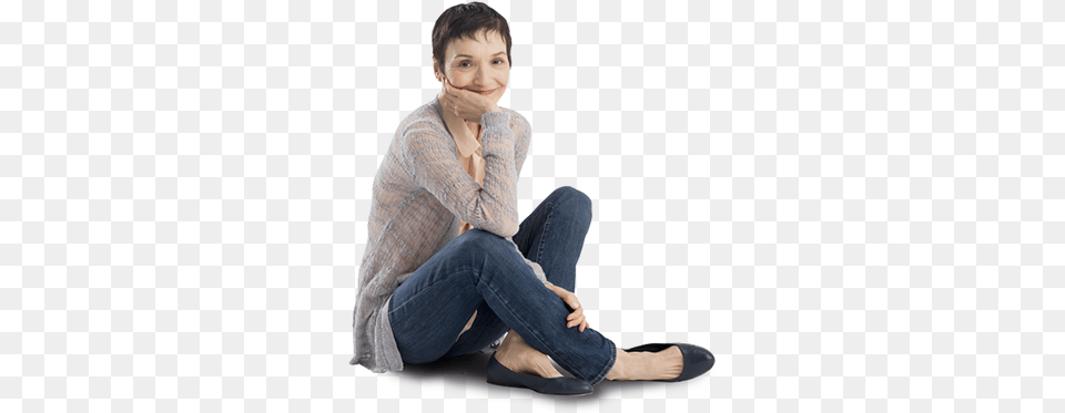 Sitting Girl Sitting Cross Legged, Clothing, Person, Pants, Adult Png