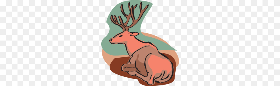 Sitting Icon Cliparts, Animal, Deer, Elk, Mammal Png