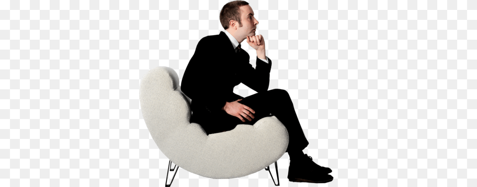 Sitting Man, Suit, Clothing, Formal Wear, Person Free Png Download
