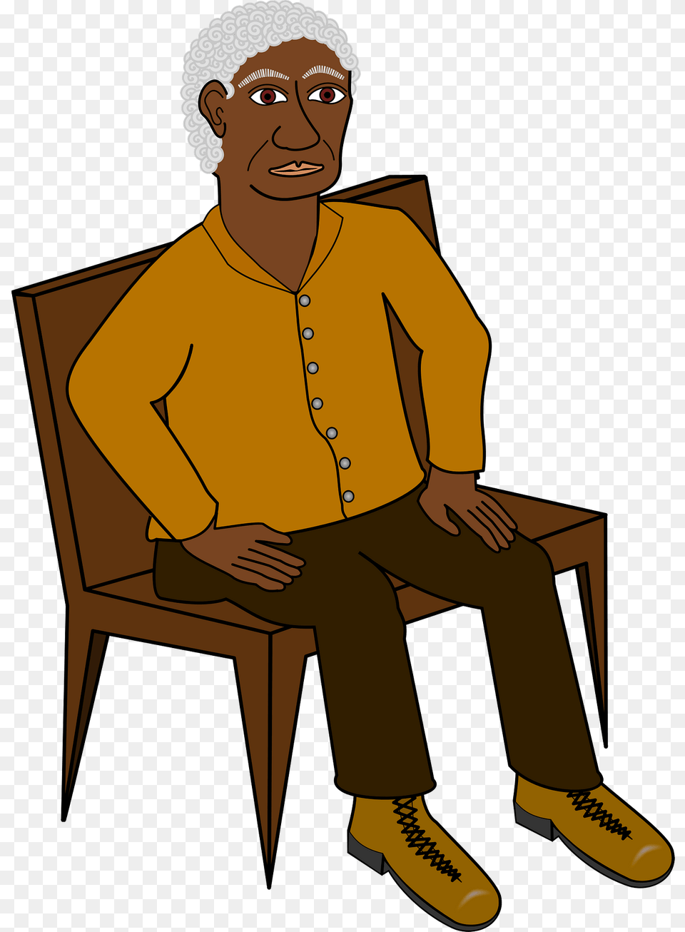 Sitting Man Clipart, Person, Male, Adult, Clothing Free Png Download