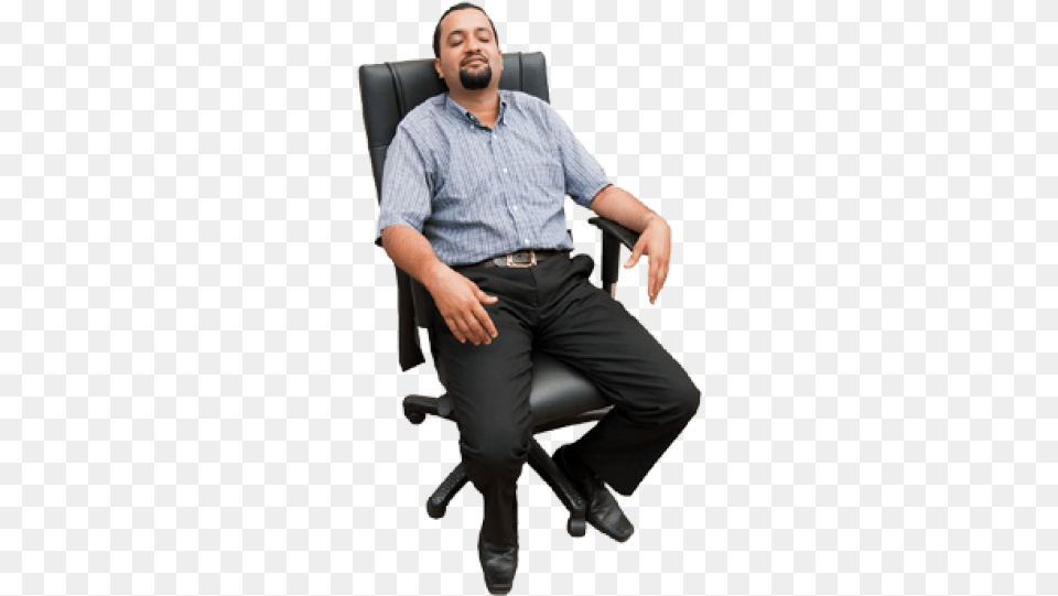 Sitting Man Download Image With Joke, Person, Pants, Clothing, Male Free Transparent Png