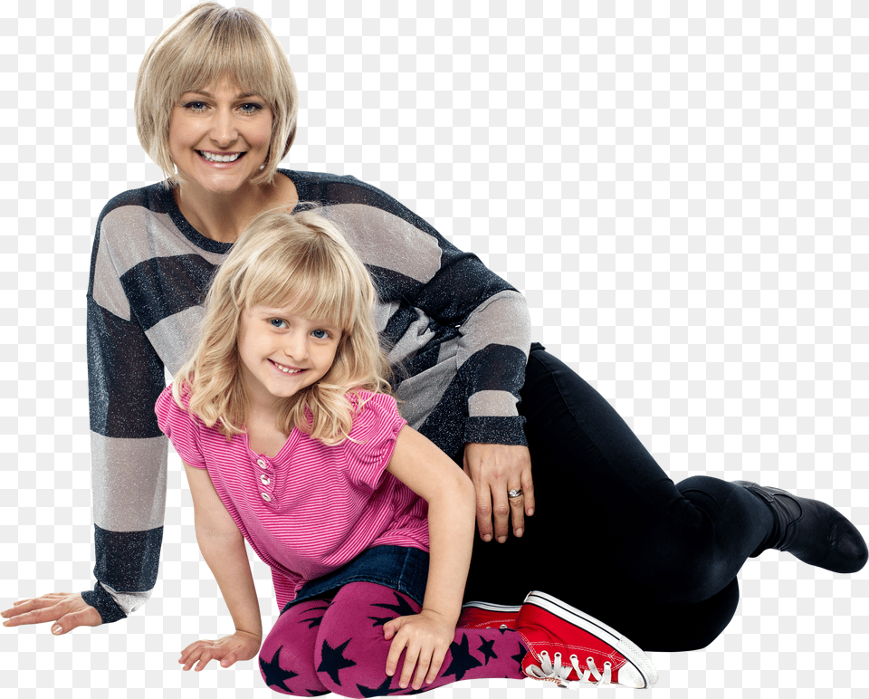 Sitting Mother Png Image