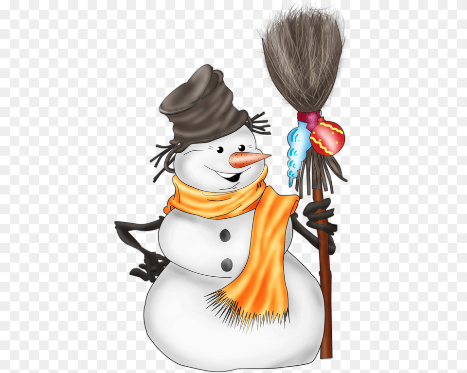 Sitting Snowman Clip Art, Nature, Outdoors, Winter, Snow Free Transparent Png