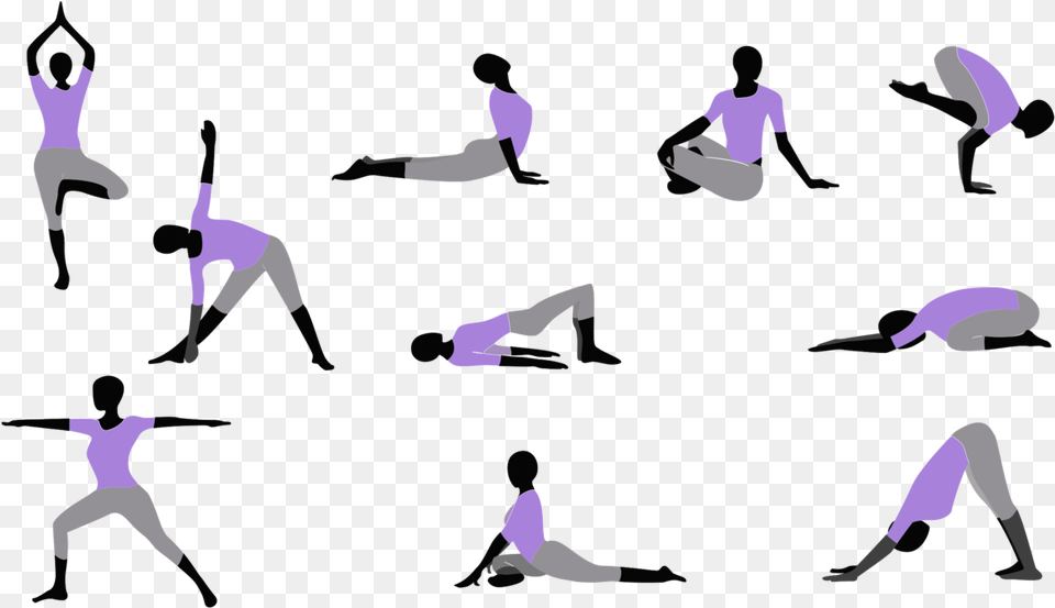 Sittingsilhouetteleg Yoga Poses Icon, Person, Boy, Teen, Male Free Png Download