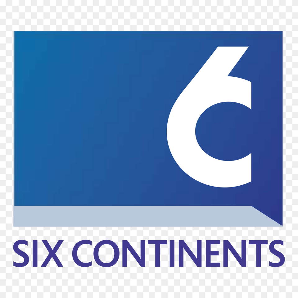 Six Continents Logo Transparent Vector, Text, Number, Symbol Png Image