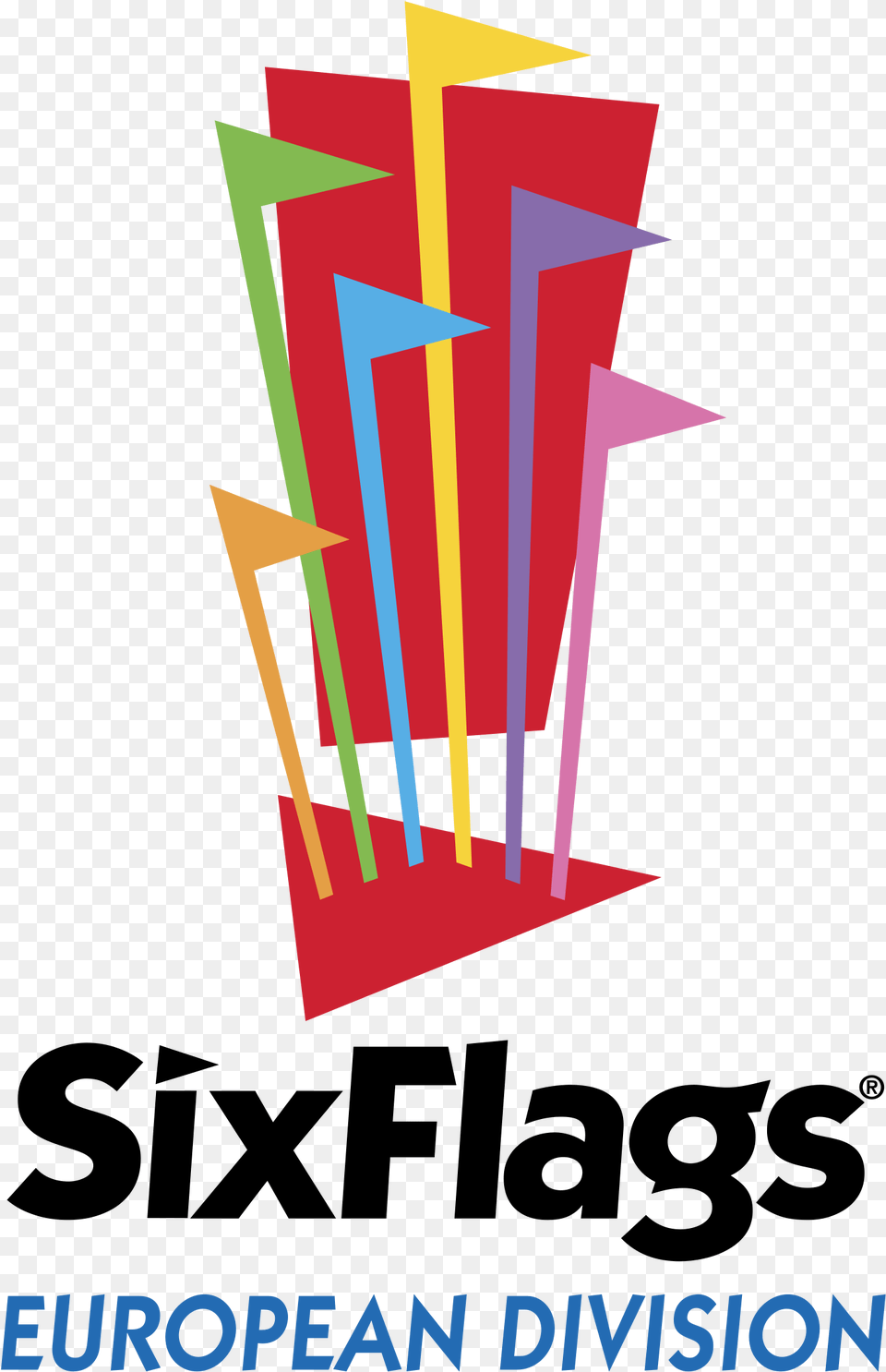Six Flags European Division Logo Transparent Six Flags Ticket Png