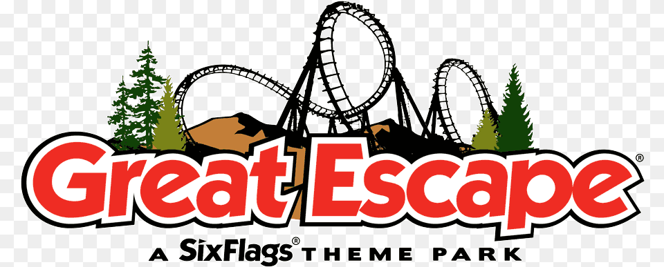 Six Flags Great Escape Package Six Flags Great Escape Logo, Fun, Amusement Park, Roller Coaster Png Image