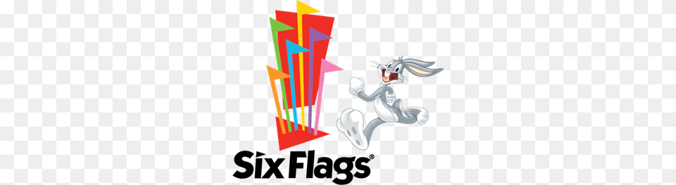 Six Flags Logo Vector, Art Png Image