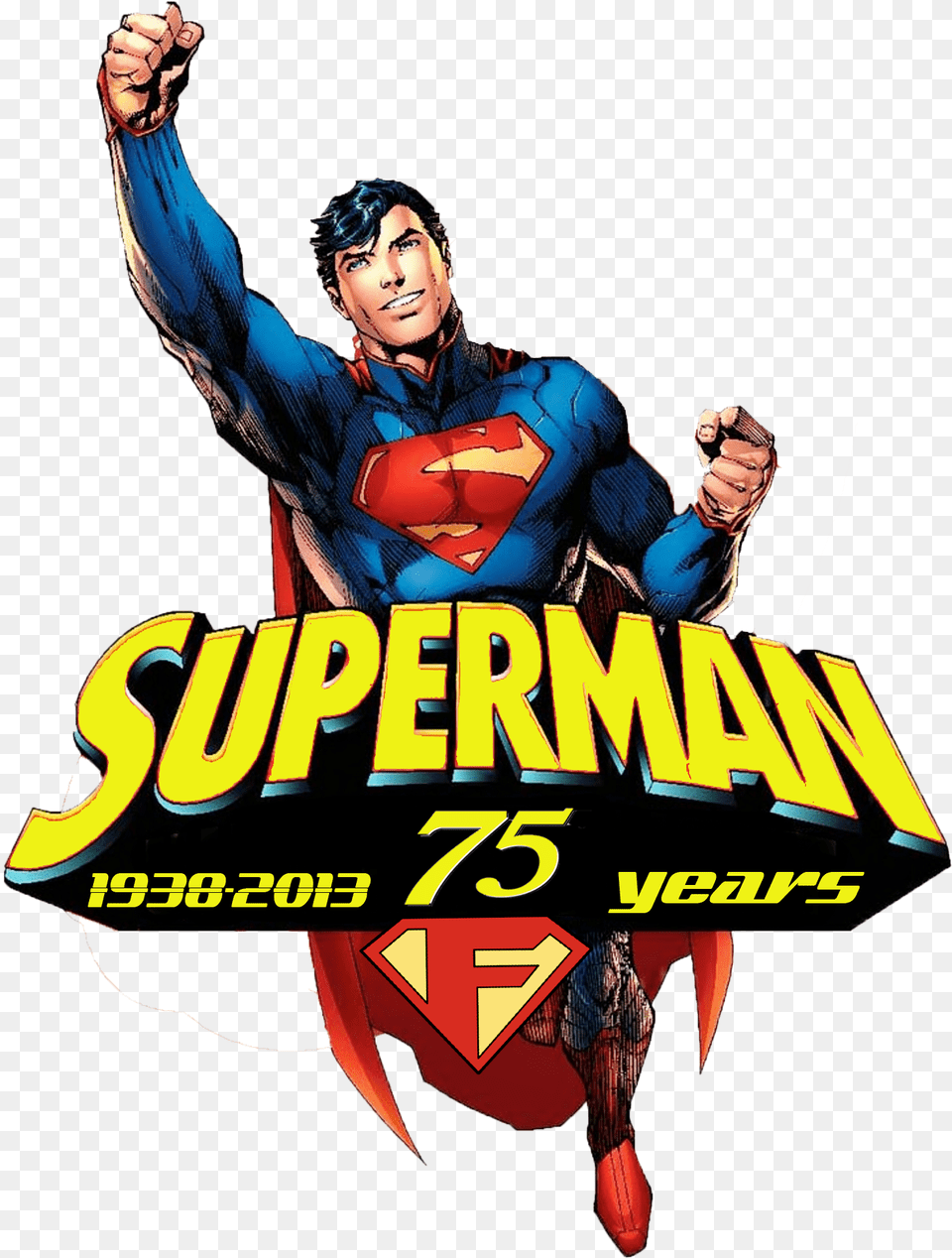 Six Flags Superman Logo Superman Ultimate Flight, Publication, Book, Comics, Person Png Image