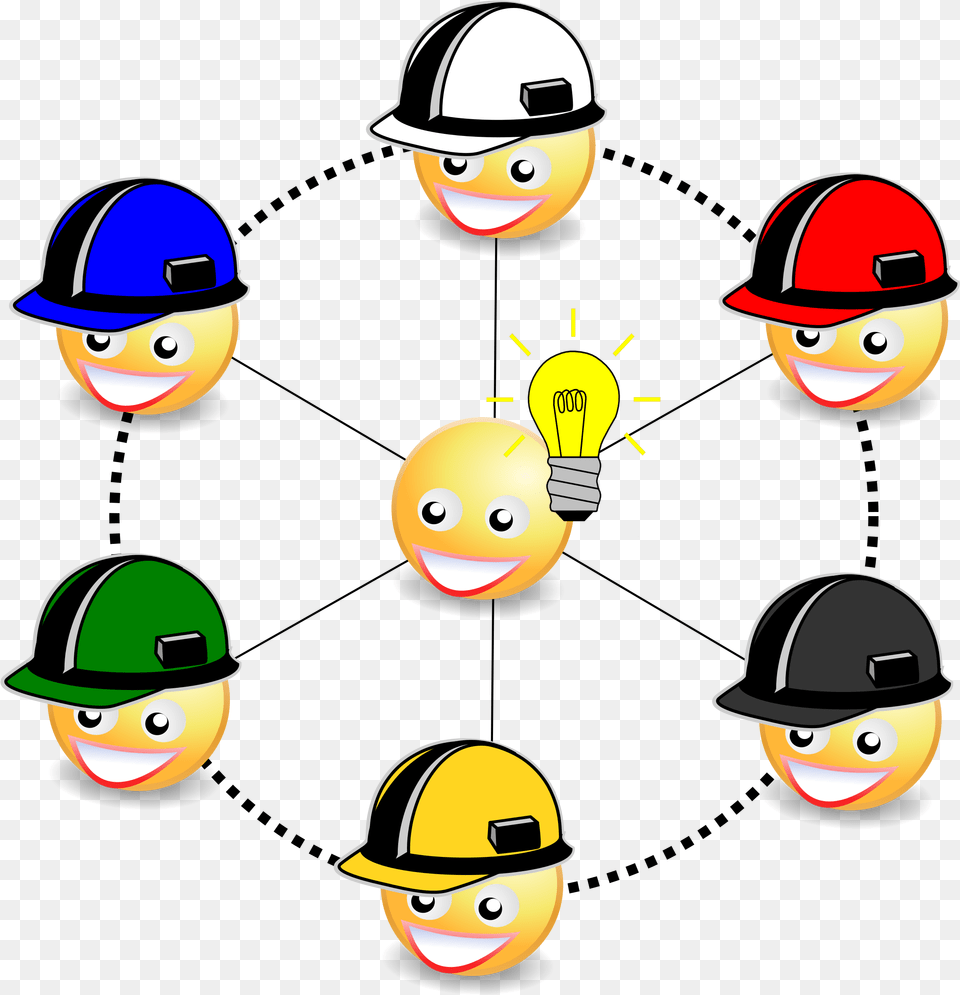 Six Hats To Thinking V2 Clip Arts Clipart 6 Hat Thinking, Clothing, Hardhat, Helmet, Head Free Png