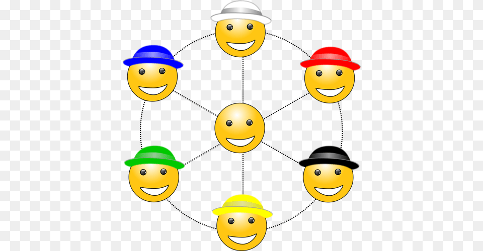 Six Hats To Thinking Vector Helmet, Clothing, Hardhat, Tennis Png Image