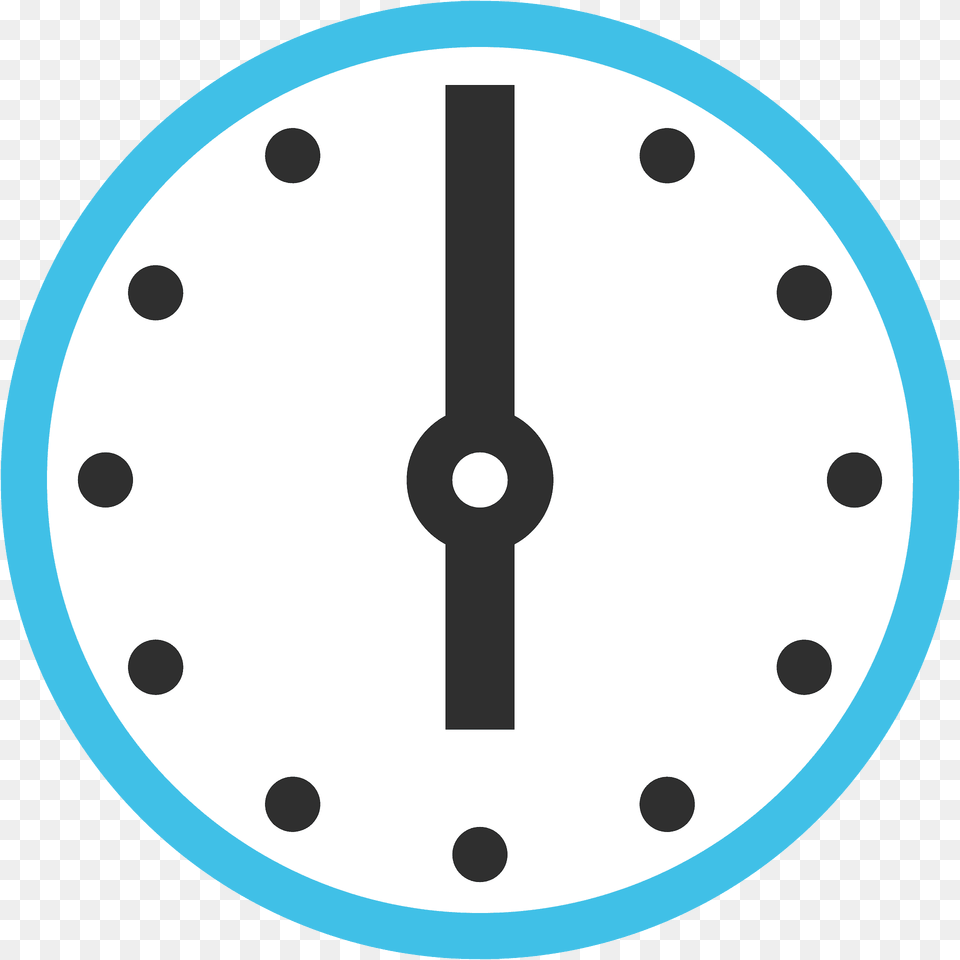 Six Oclock Emoji Clipart, Analog Clock, Clock, Hockey, Ice Hockey Png